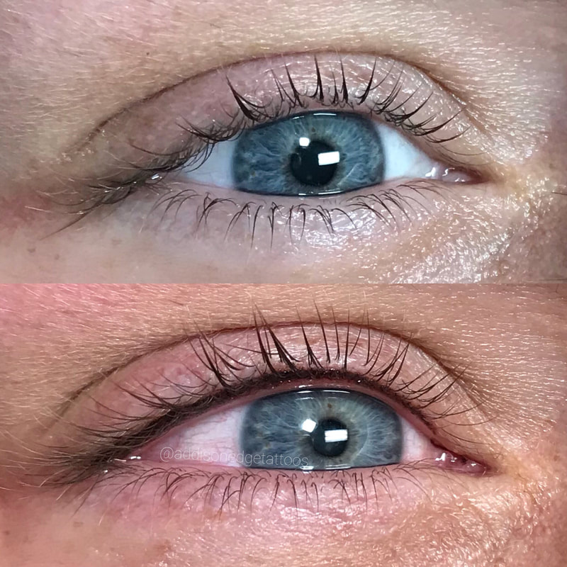 Before & After Eyelash Enhancement Tattoo, to give a fuller looking  lashline. . . #permanentmakeup#cosmeti… | Eyelash enhancer, Permanent  eyeliner, Permanent makeup